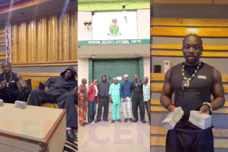 Burna Boy partners with VeryDarkMan to donate $100,000 for clearing hospital debts and freeing inmates in Lagos.