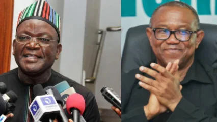 Governor Ortom Endorses Peter Obi for President Weeks Before Election