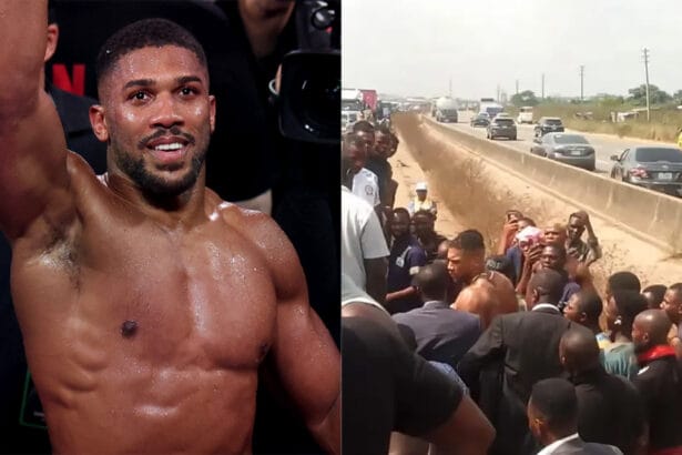 Anothny Joshua involved in a care accident that claimed two lives in Nigeria week after Jake Paul fight