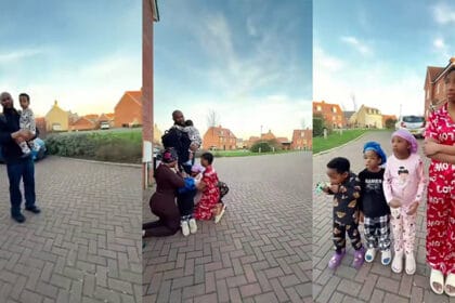 Viral video shows Nigerian UK family honoring father's 12-hour shifts and visa trauma. Tribute sparks debate on immigrant dad sacrifice and gender roles.