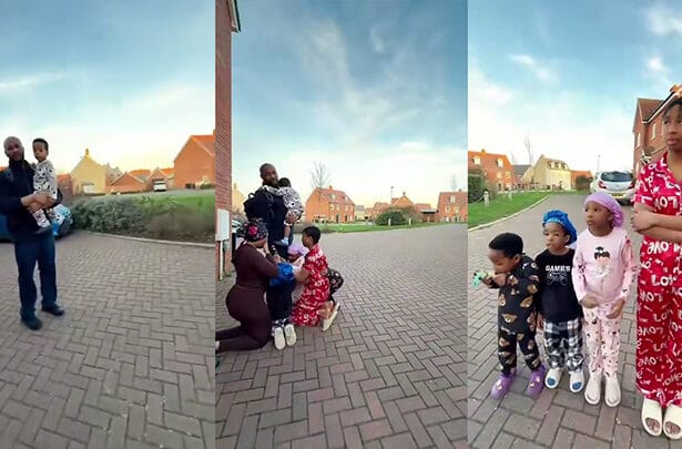 Viral video shows Nigerian UK family honoring father's 12-hour shifts and visa trauma. Tribute sparks debate on immigrant dad sacrifice and gender roles.