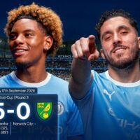City Cruise into Carabao Cup Fourth Round with 5-0 Demolition of Norwich