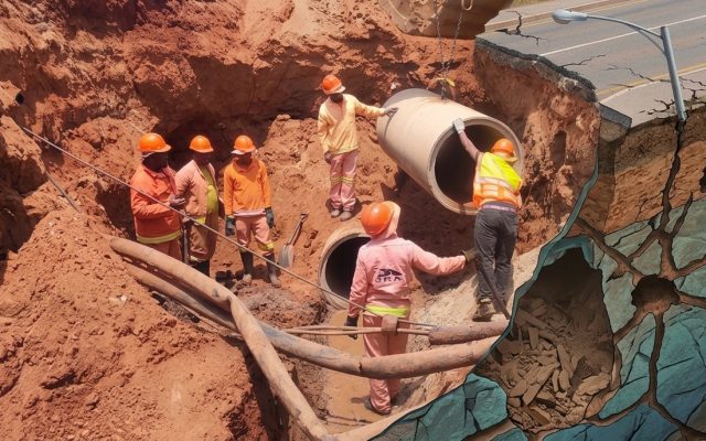 Illegal Mining Sinkholes Threaten Johannesburg Infrastructure