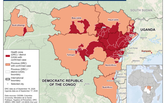 DR Congo Ebola Outbreak Spreads To 61 Health Zones