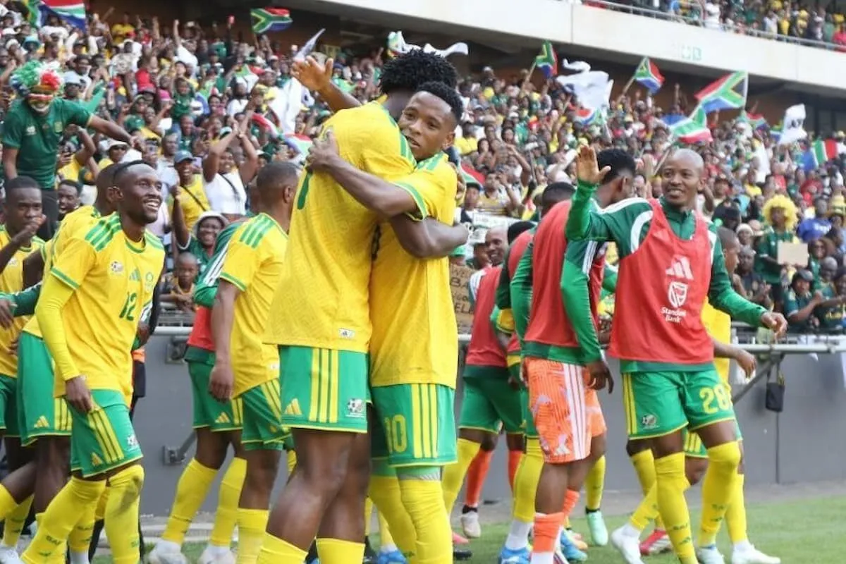 Bafana Bafana Beat Guinea 2-1 In Mosimane’s Return