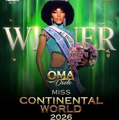 Oma Osele Wins Miss Continental World 2026, Takes Two Special Awards in Thailand